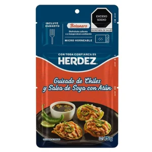 Guisado de Chiles y Salsa de Soya con Atún 75 g