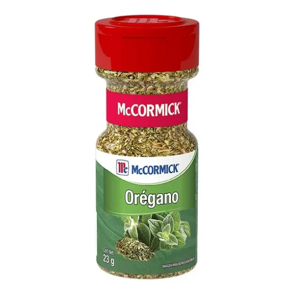 Orégano	23 g