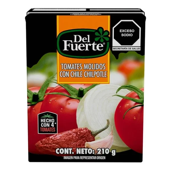 Tomates Molidos con Chile Chipotle 210 g
