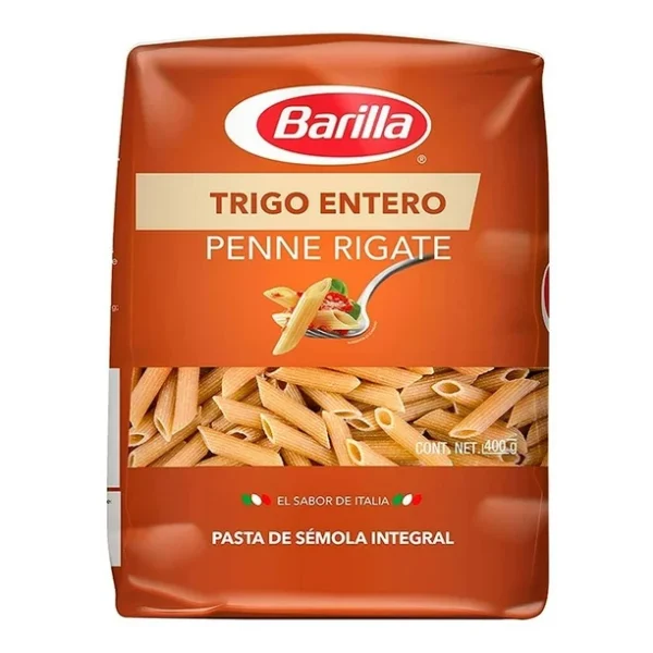 TRIGO ENTERO Penne Rigate 400 gr