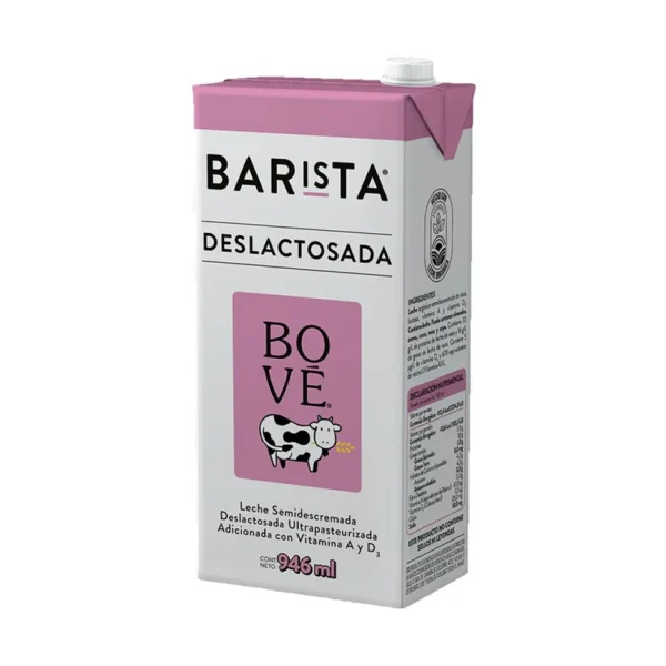 Leche Bove Barista Deslactosada