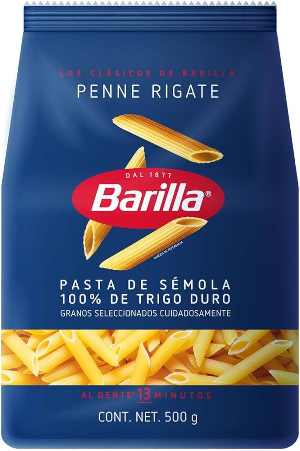 PASTAS CORTAS Penne Rigate 500 gr