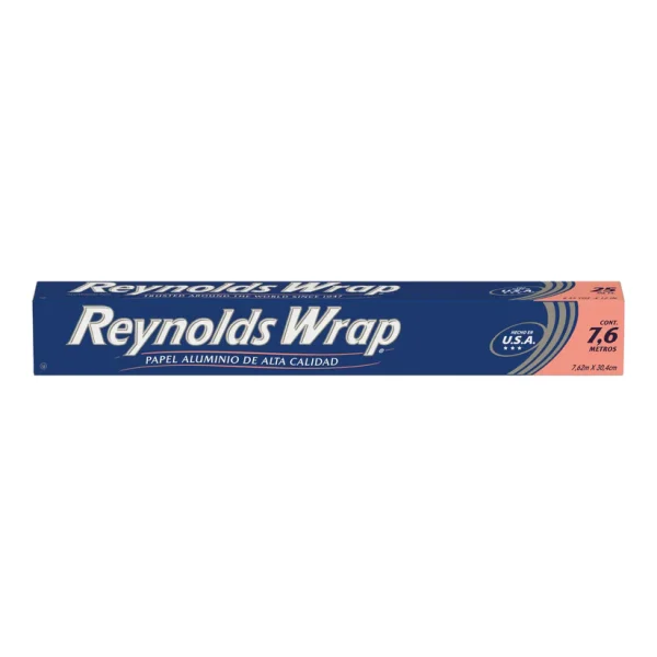 Papel Aluminio Wrap 7,6 m x 30,4 cm