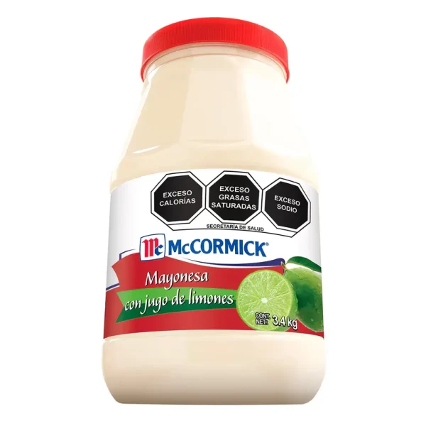 Mayonesa con Jugo de Limones 3,4 kg