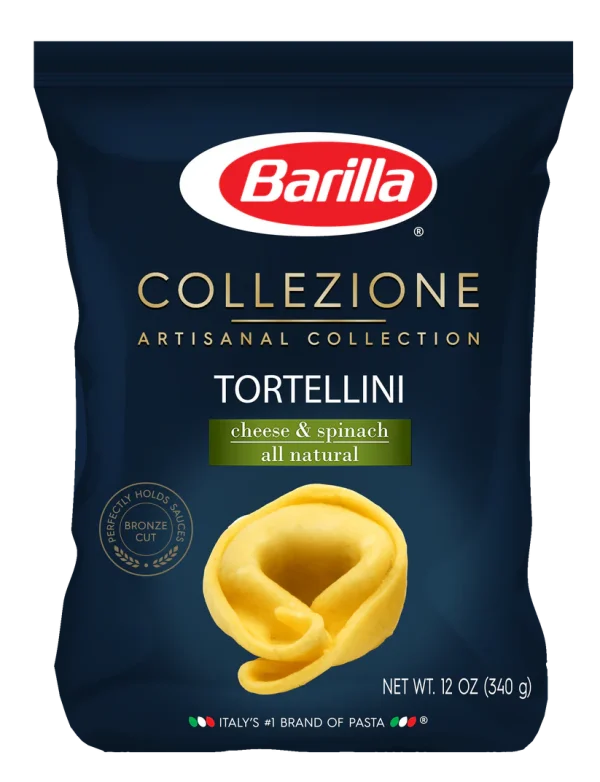 COLLEZIONE Tortellini Rellena de Queso Y Espinaca 340 gr