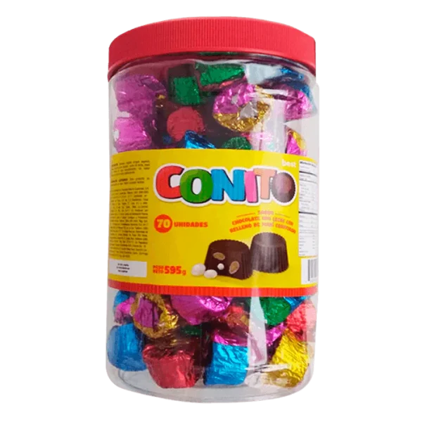 Conito Chocolate Bote 80 PZ